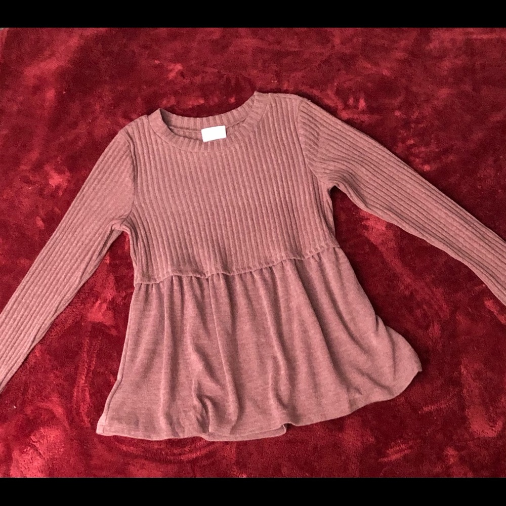 Long sleeve blouse